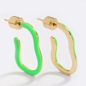 EMMA PILLS Baby Obsession Enamel Hoops